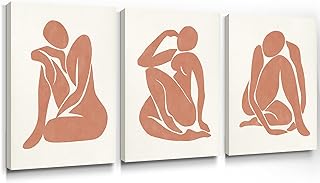 Art mural samjar par matisse boho yoga room decor terre cuite