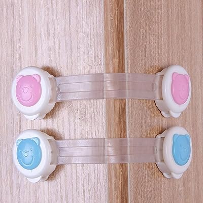 Serrures d'armoire de sécurité pour enfants multicolores bellatm - serrure adhésive à l'épreuve