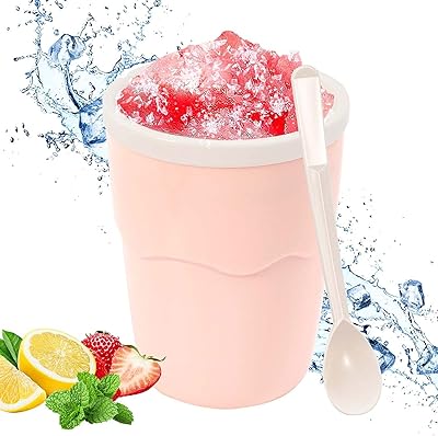 Slushi cup maker cup fait à la main slush machine crème