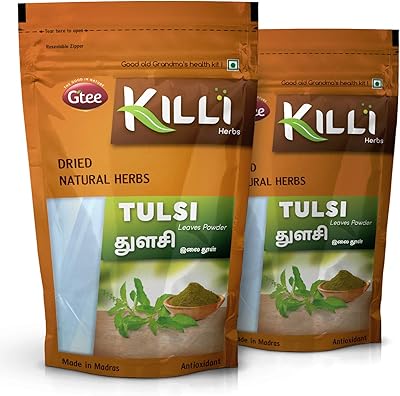 Kolli tulsi | basilic sacré poudre de feuilles de tulsi 100 g. Diaytar : Votre shopping, nos meilleurs prix