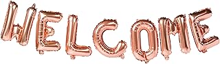 Ballons en aluminium oasis iwelcome home (or rose, 16")