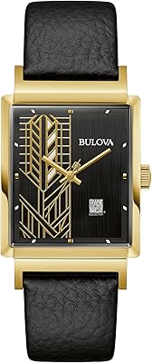 Montre à quartz frank lloyd dana-thomas house pour homme or wright en acier