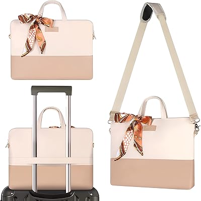 Sac pour ordinateur portable 14 pouces - sac fourre-tout en cuir pour ordinateur