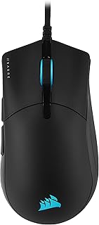Souris de jeu sabry corsair pro champion series fps/moba - forme ergonomique