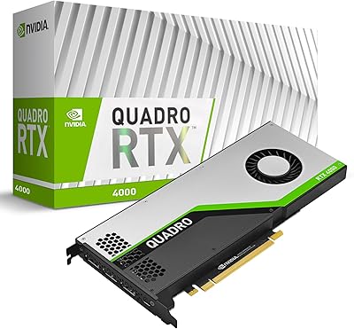 Carte graphique professionnelle pny quadro rtx 4000 8 go gddr6 pci express 3.0