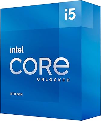 Processeur d'ordinateur de bureau intel® core i5-11600k 6 cœurs jusqu'à 4,9 ghz lga1200