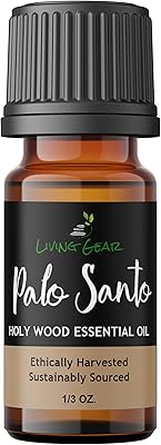 Huile essentielle de purification de palo santo élimine l'énergie négative pour diffuseurs