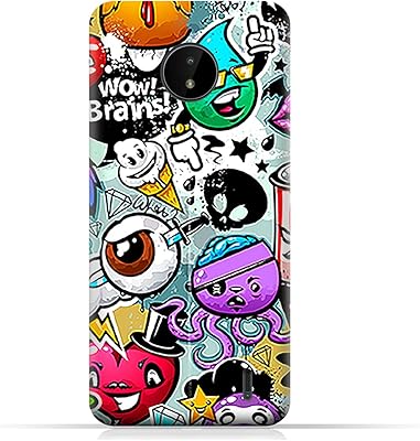 Coque mobile en tpu design amc avec motif de personnages étranges pour nokia