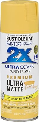 Rust-oleum painter's touch ultra cover 2x spray + apprêt mat 12 oz
