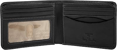 Tony perotti portefeuille à deux volets prima avec fenêtre d'identification