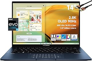 Asus 2022 dernier zenbook 14\" ordinateur portable professionnel oled 2,8k, intel evo i5-1240p