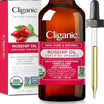Huile de rose musquée biologique usda pour le visage, 100 % pure |