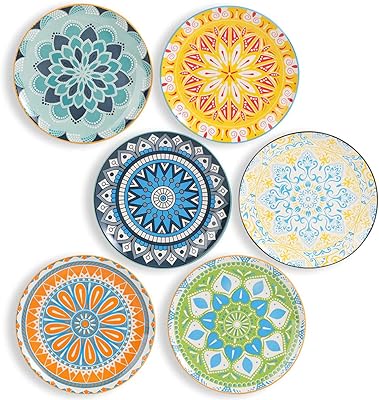 Ensemble de plateaux de 8 pouces - assiettes à salade | assiettes à