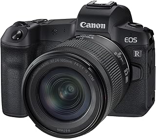 Kit d'objectif canon eos r avec rf 24-105 mm f4-7.1 is stm, noir