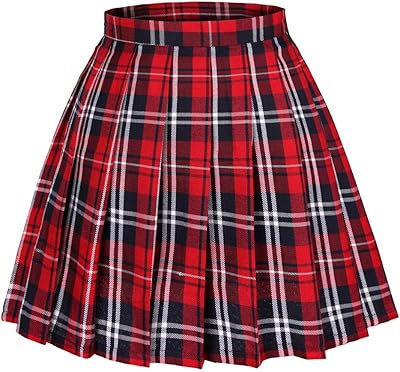 Jupe plissée taille haute seazoon pour femme cosplay cheer mini jupe de tennis école thanksgiving noël. Des produits variés pour tous les besoins sur Diaytar Sénégal