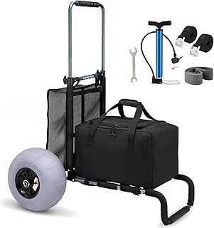 Poussette bébé king trek avec grandes roues de 12" pour le sable, poussette