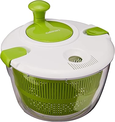 Essoreuse à salade cuzinart ctg-00-sas, vert et blanc
