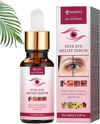 Traitement des yeux aux orgelets, dissolvant d'orgelets, dissolvant de chalazion, sérum de soulagement