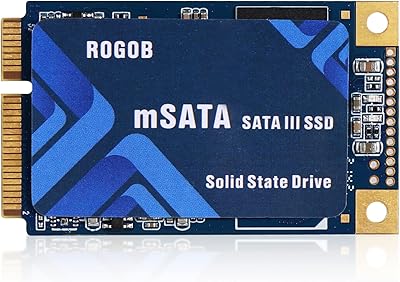Rogob 256 go msata ssd sata iii 6 go-s mini disque dur interne