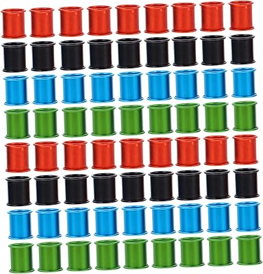 Patco 100pcs anneaux de pied de pigeon pour cuisses de poulet, pieds