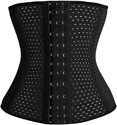 Corset de ventre pour femme, entraîneur de taille respirant ajouré, corset élastique