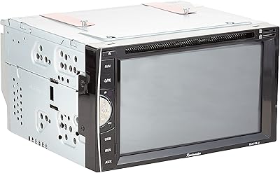 Lecteur dvd de voiture roadmaster, noir, 6,2 pouces, b-a165u