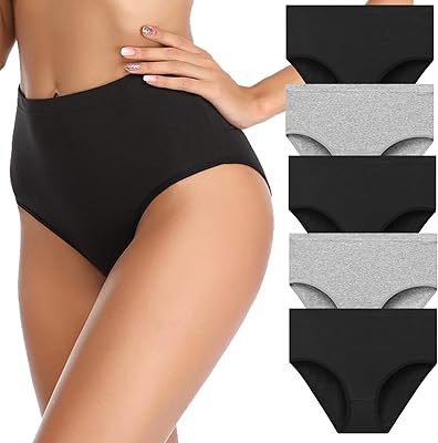 Sous-vêtements en coton pour femmes, slips taille haute doux pour femmes, slips confortables