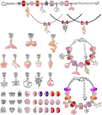 Kit de fabrication de bijoux pour filles kit bracelets à breloques castweave