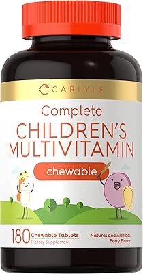 Multivitamines pour enfants | 180 comprimés à croquer | comprimés aromatisés aux baies | supplément nutritionnel sans ogm et sans gluten pour enfants | de kartell. Faites des économies avec Diaytar, le leader du e-commerce discount au Sénégal