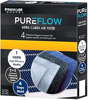 Filtre à air d'habitacle hepa pc99052hx | pour nissan qashqai 2014-21