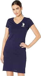 U.s. polo assn. t-shirt col en v pour femme