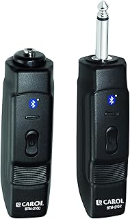 Système bluetooth sans fil carol btm-210r/c (adaptateur et récepteur) pour microphone