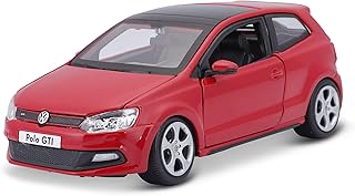 Voiture moulée sous pression b progo volkswagen polo gti mark 5 à l'échelle