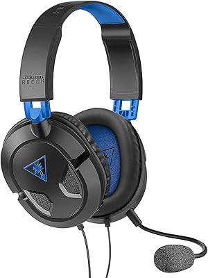Casque de jeu stéréo turtle beach ear force recon 50p playstation 4 pour