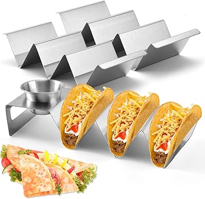 Ensemble de 3 supports à tacos ocuz®, support de style plateau à tacos