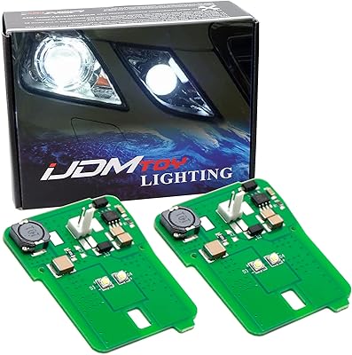 Ajdm toy kit de phares led blanc xénon compatible avec mercedes w212 classe