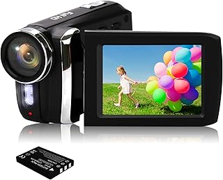 Caméra vidéo hegumen fhd 1080p 20fps 360 mp pour filmer des vidéos