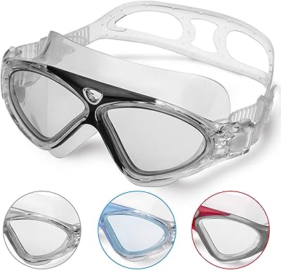 Lunettes de natation lunettes de natation anti-buée et sans fuite pour adultes