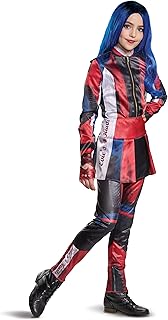 Costume de luxe evie descendants 3 filles, combinaison officielle disney descendants, taille m
