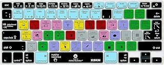 Xskn adobe illustrator housse de clavier en silicone pour macbook air 13, macbook