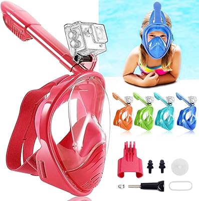 Masque de plongée complet jhoo pour enfants masque en apnée équipement la natation