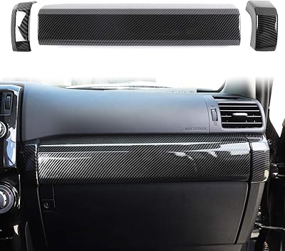 Garniture latérale côté passager en fibre de carbone abs vodunala pour toyota 4runner