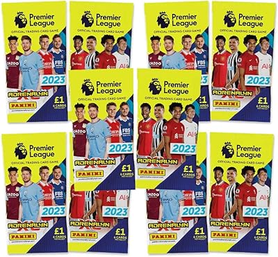 Cartes ipl panini adrenaline xl premier league 2022-23 - jeu de 10