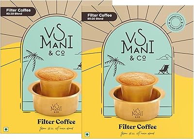 Café filtre en poudre vs mani & co - café arabica torréfié, café