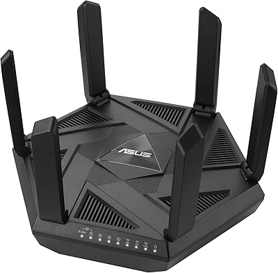 Routeur wi-fi 6e extensible tri-bande asus rt-axe7800 bande 6 ghz port