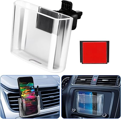 Sac de rangement pour organisateur de grille d'aération de voiture de style link