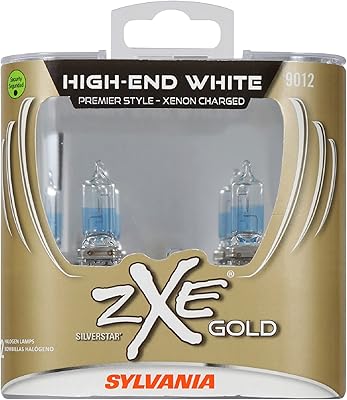 Sylvania ampoule de phare halogène haute performance silverstar zxi gold 9012 phare