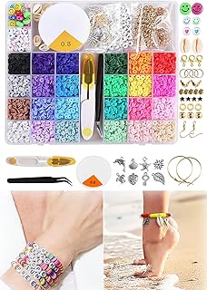 4848 pièces de perles d'argile pour la fabrication de bracelets, fournitures de petits