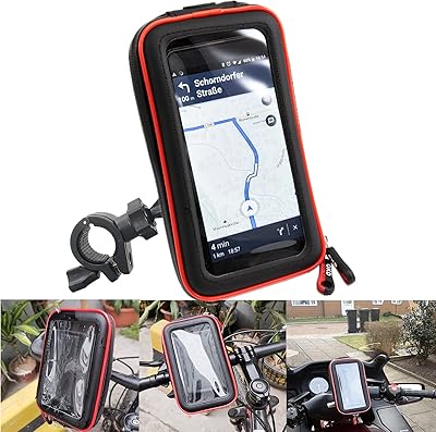 Support de téléphone pour guidon de moto, support de téléphone de moto étanche