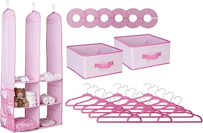 Ensemble de rangement pour chambre d'enfant delta children, 24 pièces - facile à